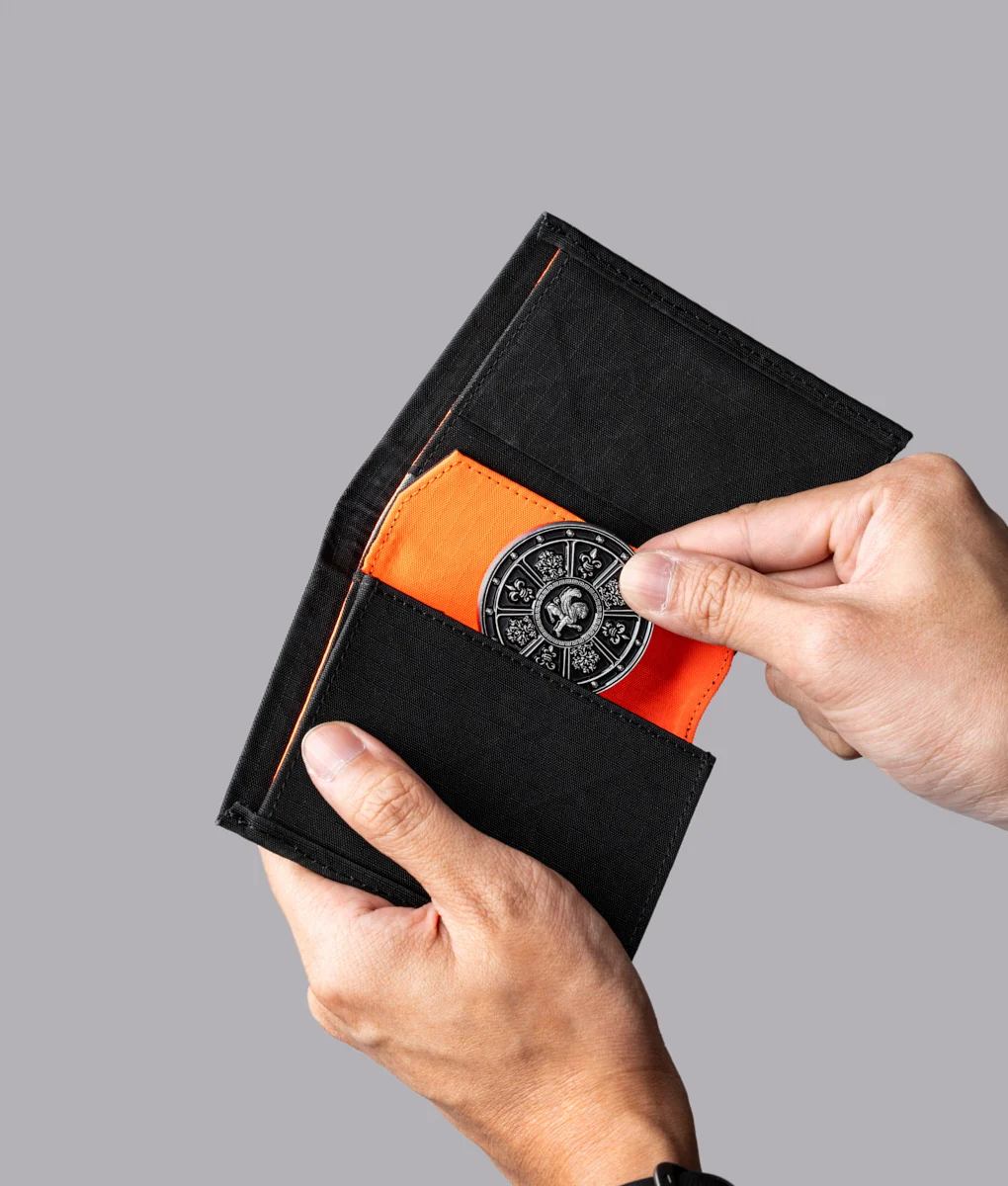 ARK Bifold Coin Wallet - Image 4
